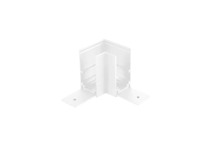 Соединитель для магнитного накладного шинопровода угловой Crystal Lux CLT 0.213 04 WH