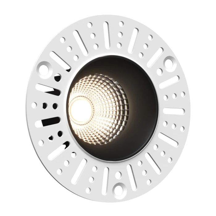 Светильник встраиваемый влагозащищенный ITALLINE IT02-028 black 3000K