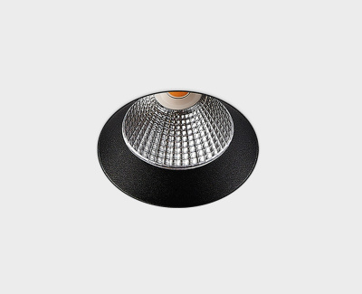 Светильник встраиваемый влагозащищенный Italline IT02-028 black 3000K