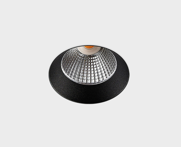 Светильник встраиваемый влагозащищенный Italline IT02-028 black 3000K