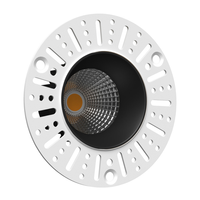 Светильник встраиваемый влагозащищенный Italline IT02-028 black 3000K