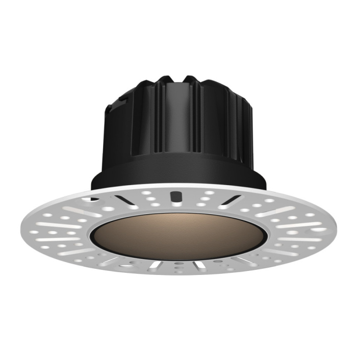 Светильник встраиваемый влагозащищенный Italline IT02-028 black 3000K