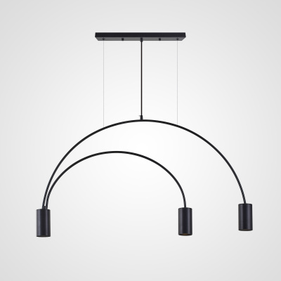 Подвесной светильник ARC 3 Black ImperiumLoft