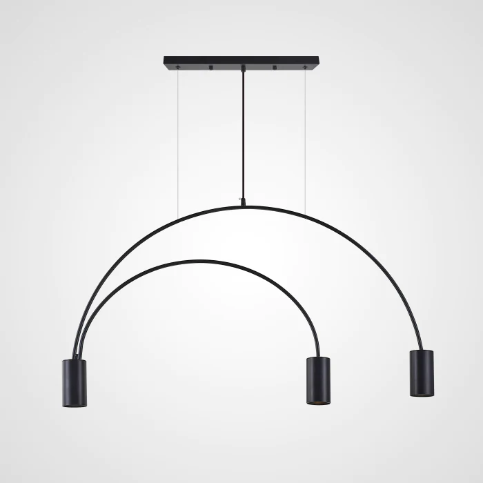 Подвесной светильник ARC 3 Black ImperiumLoft