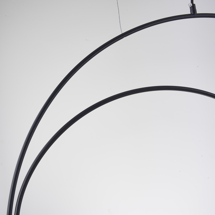 Подвесной светильник ARC 3 Black ImperiumLoft