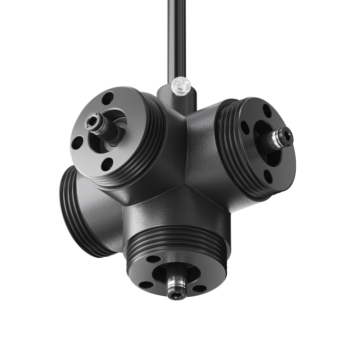 Х-образный вертикальный коннектор Maytoni CA019L4C-P-B