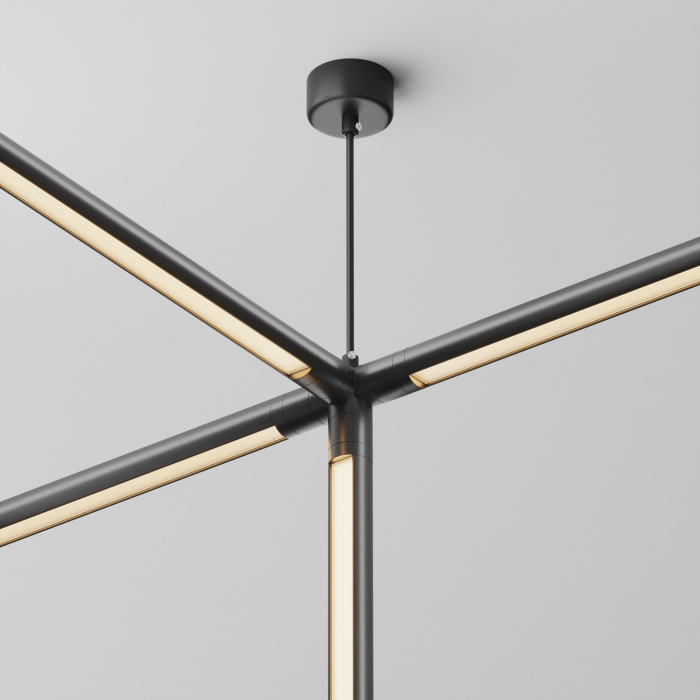 Х-образный вертикальный коннектор Maytoni CA019L4C-P-B