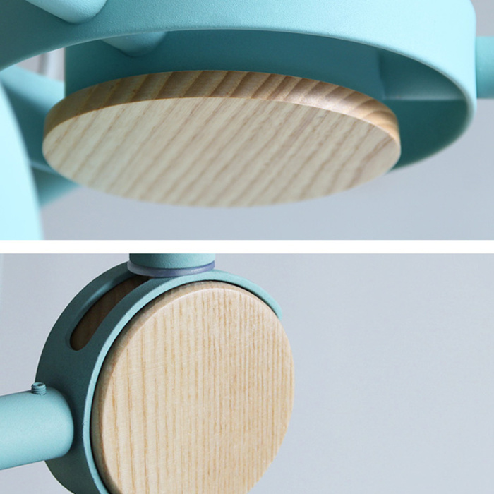 Потолочная люстра на штанге ROLLA 6 Gray ImperiumLoft