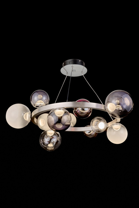 Подвесная люстра Leon Molecule LE7723/810 Chrome