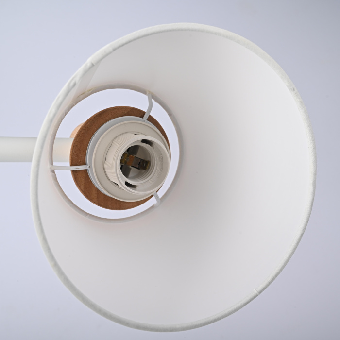 Потолочная люстра на штанге NATURA A WHITE 6 ImperiumLoft