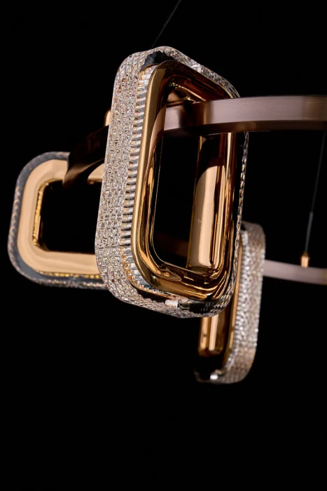 Подвесная люстра Leon Theona LE7701/6 Grey/Gold