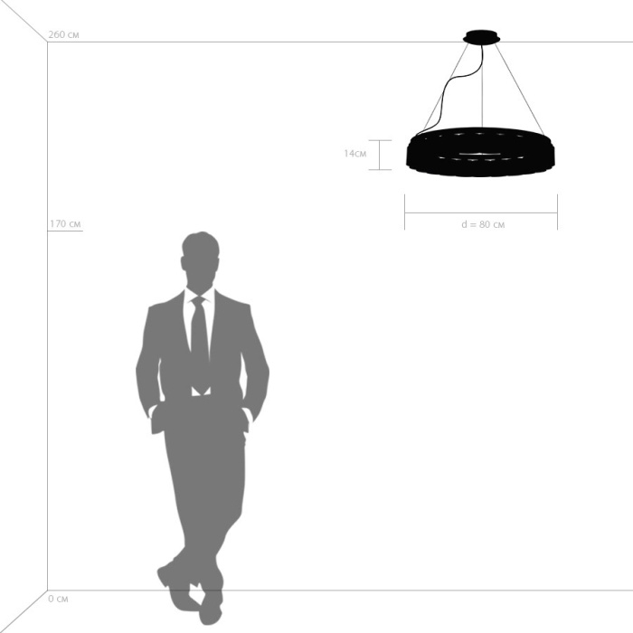 Подвесная люстра Nibbler LIGHTSTAR 812236