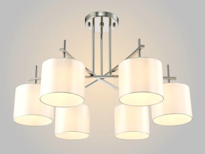 Люстра Crystal Lux SERGIO PL6 NICKEL