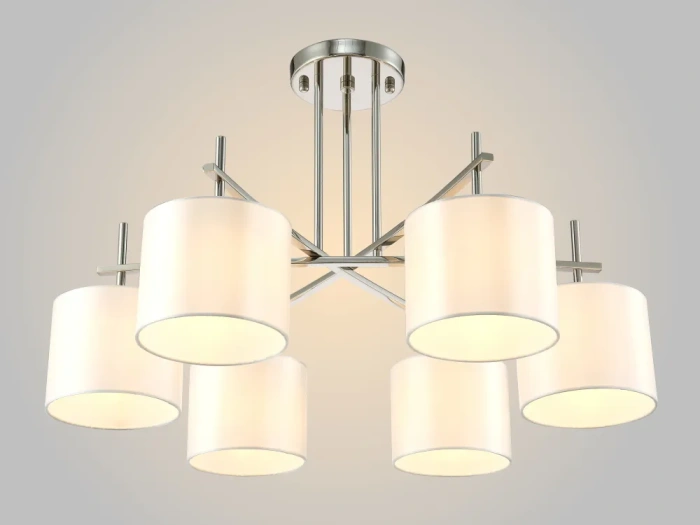 Люстра Crystal Lux SERGIO PL6 NICKEL