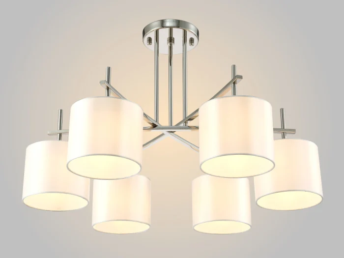 Люстра Crystal Lux SERGIO PL6 NICKEL