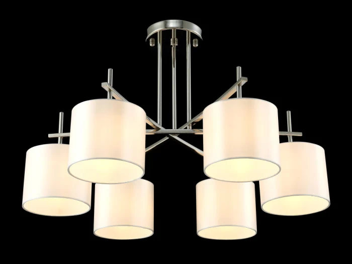 Люстра Crystal Lux SERGIO PL6 NICKEL