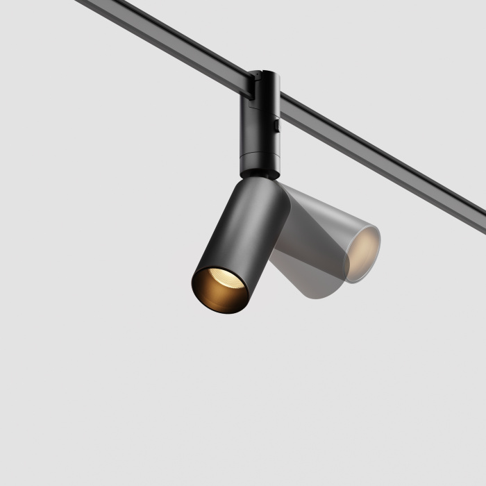 Трековый светильник Maytoni Focus LED TR201-1-5W3K-M-B