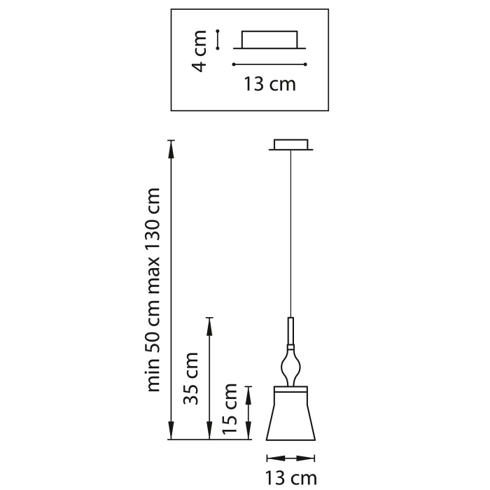 Подвесной светильник Escica LIGHTSTAR 806010