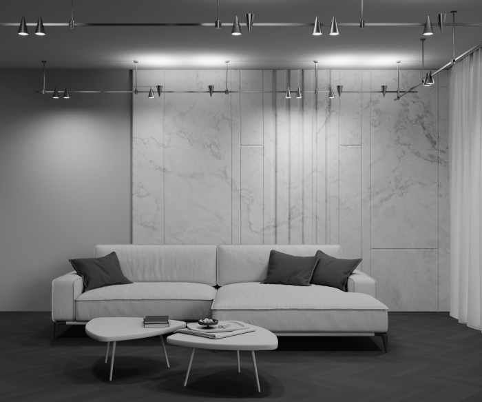 Трековый светильник Maytoni Keila TR146-1-5W4K-PT