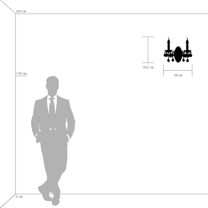 Бра Classic Osgona 700621