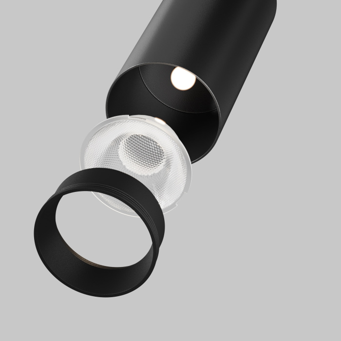 Спот Maytoni Focus LED C055CL-L12W3K-SS-B