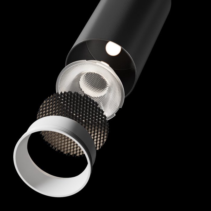 Спот Maytoni Focus LED C055CL-L12W3K-SS-B