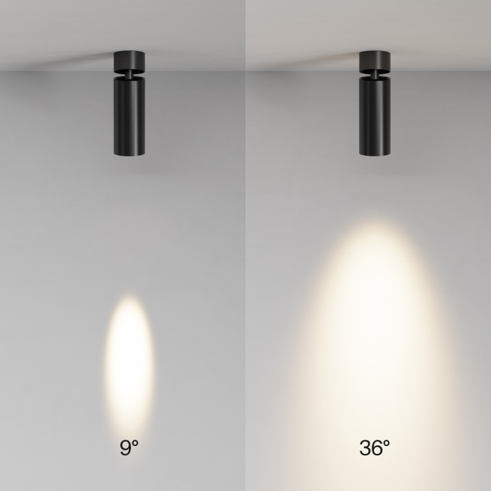 Спот Maytoni Focus LED C055CL-L12W3K-SS-B