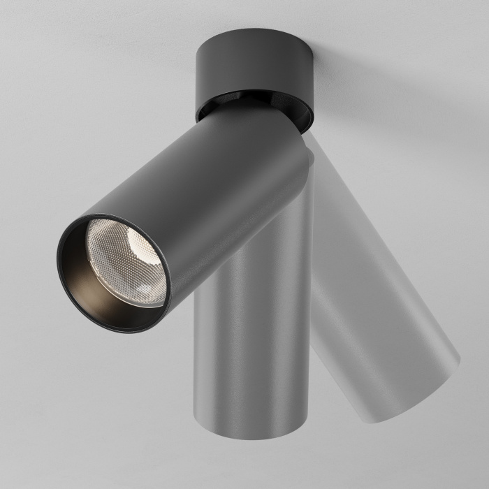 Спот Maytoni Focus LED C055CL-L12W3K-SS-B