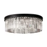 Потолочная люстра Delight Collection 1920s Odeon KR0387C-10B/P black/clear