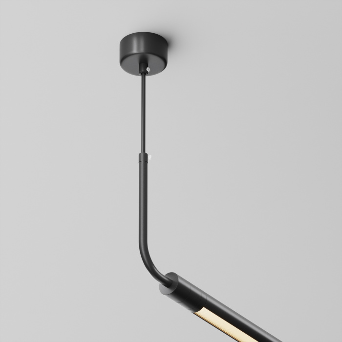 Заглушка для подвесного монтажа системы Shelf с вводом питания Maytoni CA024PL-P-B