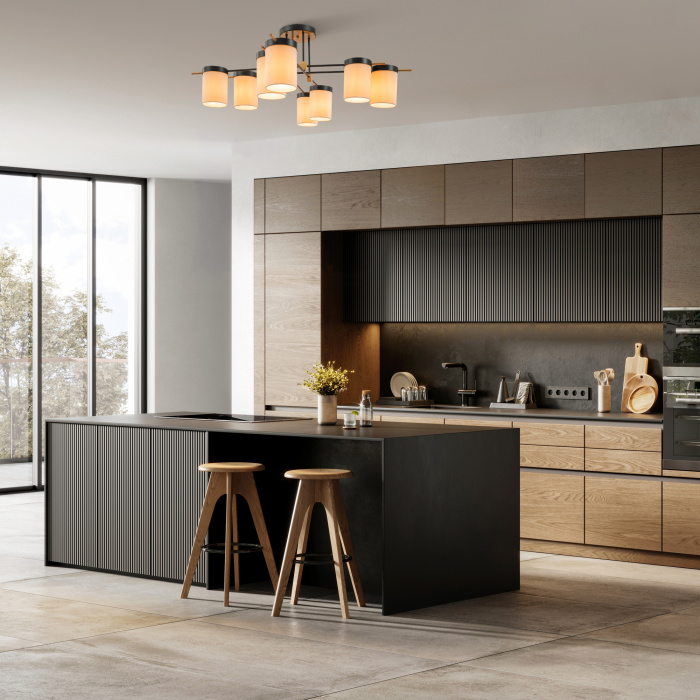 Потолочная люстра Freya Bogy FR5377CL-04B