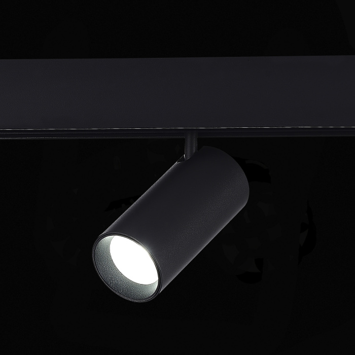 Магнитный трековый светильник SMART Черный LED 1*12W 2700K-6500K 1 080Lm Ra90 36° IP20 ST375.406.12