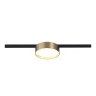 Магнитный трековый светильник Латунь LED 1*12W 3000K 500Lm Ra>80 100° IP20 D113xH34 24V ST670.336.12