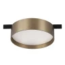 Магнитный трековый светильник Латунь LED 1*12W 3000K 500Lm Ra>80 100° IP20 D113xH34 24V ST670.336.12