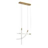 Подвесной светильник Delight Collection OD2412 OD2412-3 gold/clear