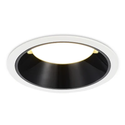 Светильник встраиваемый Черный LED 1*12W 3000K 1 080Lm Ra80 120° IP20 D105xH50 100-240V ST755.438.12