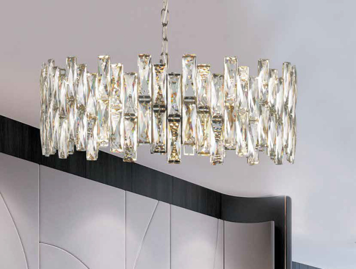 Люстра 10123+5/C gold Newport