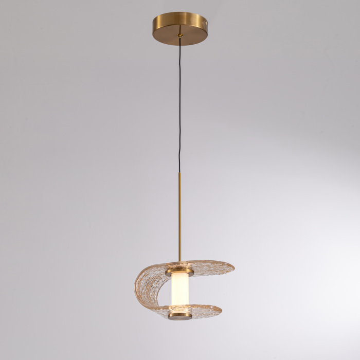 Подвесной светильник Delight Collection MD24020901 MD24020901-1A gold/cognac