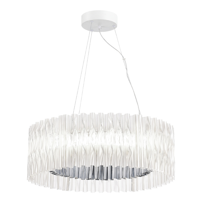 Светильник подвесной ST-Luce Хром/Прозрачный LED 1*64W SL6012.103.01