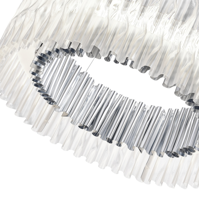 Светильник подвесной ST-Luce Хром/Прозрачный LED 1*64W SL6012.103.01