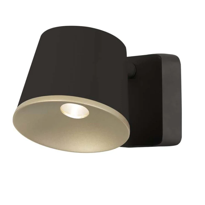 Бра Leds C4 DRONE Single Black Gold