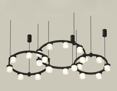 Комплект подвесного светильника Techno Ring с акрилом Ambrella light XR92092210