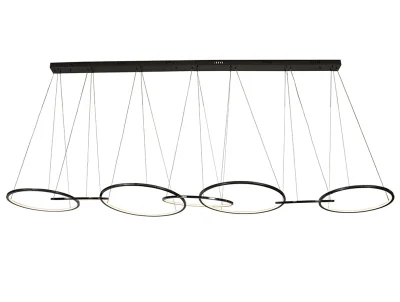 Подвесной светильник 15207/S black glossy LOREN Newport