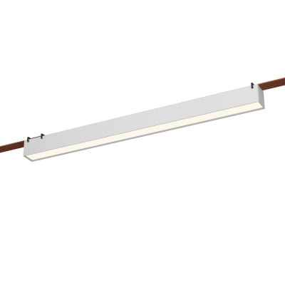 Светильник трековый Белый LED 1*24W 4000K 1 200Lm Ra90 120 IP20 L642xW40xH45 48V ST456.546.24