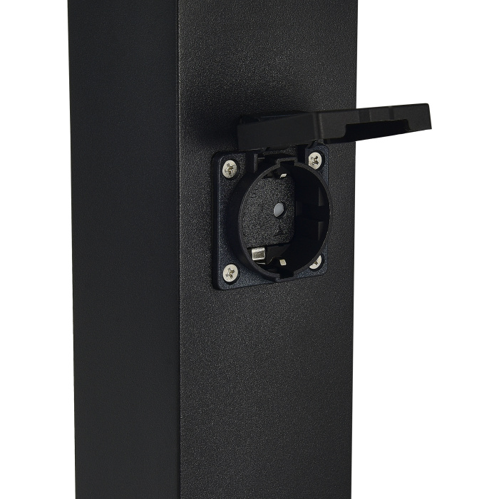 Столб уличный 4 розетки ST-Luce черный 3500W SL9012.415.00