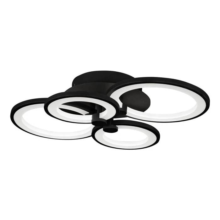 Потолочная люстра iLedex Ring A001/4 BK