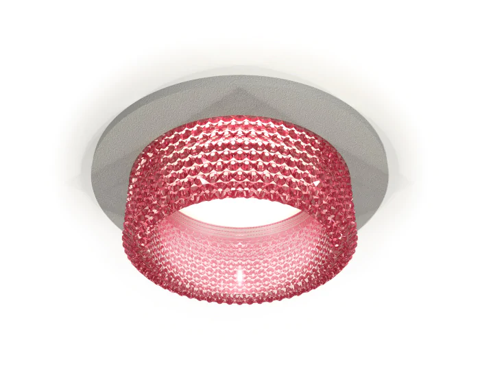 Комплект встраиваемого светильника с композитным хрусталем Ambrella light XC6514042