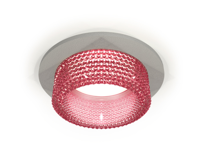 Комплект встраиваемого светильника с композитным хрусталем Ambrella light XC6514042