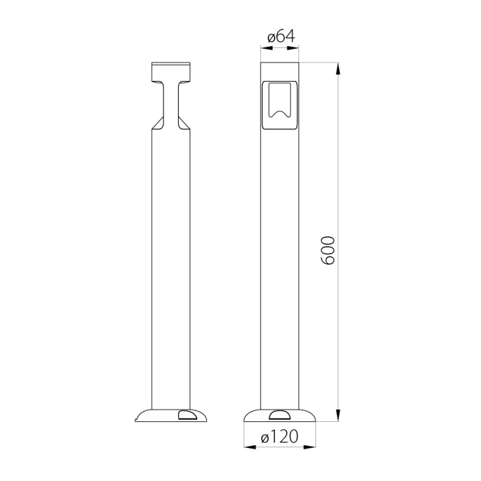 Фонарный столб Natural Concepts Dwell NC-003249-60-SB