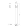 Фонарный столб Natural Concepts Dwell NC-003249-60-SB